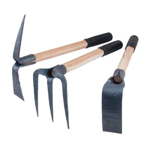 Small Steel Hoe 22mm Width Carbon Steel Curved Blade For Home Gardening And Digging - Product Image 2