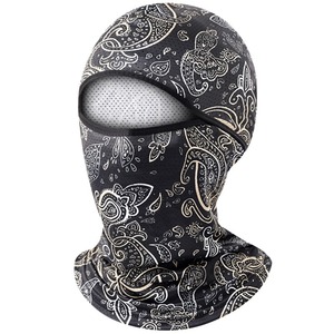 ผ้าคลุมหน้าป้องกันรังสียูวีสำหรับปั่นจักรยานในฤดูร้อน ระบายอากาศได้ดี ผลิตจากผ้าไหมน้ำแข็ง ป้องกันแสงแดด - Product Image 4