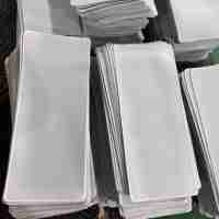 Alas Mouse Sublimasi Hitam Polos Custom Print Ukuran XXL Harga Pabrik