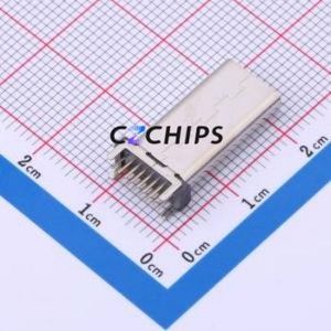 918-648K2027E30011 USB Connector Through hole Component (THT) Connector Type-C Female Through Hole 16P - Product Image 2