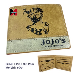 Carteras <span class=keywords><strong>JOJO</strong></span> Bizarre Adventure, tarjetero de anime, monedero para hombres y mujeres, carteras cortas de cuero con cremallera y bolsillo para monedas - Product Image 2