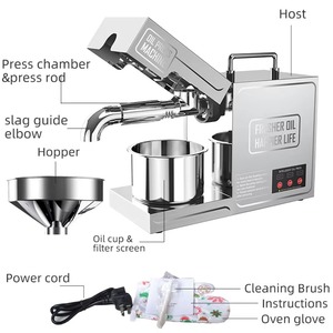 Extractor <span class=keywords><strong>de</strong></span> <span class=keywords><strong>Aceite</strong></span> Automático Compacto <span class=keywords><strong>para</strong></span> el Hogar, Máquina <span class=keywords><strong>para</strong></span> <span class=keywords><strong>Hacer</strong></span> <span class=keywords><strong>Aceite</strong></span> <span class=keywords><strong>de</strong></span> Múltiples Semillas en Modo Frío y Caliente, <span class=keywords><strong>para</strong></span> un <span class=keywords><strong>Aceite</strong></span> <span class=keywords><strong>de</strong></span> Cocina Casero Saludable - Product Image 4