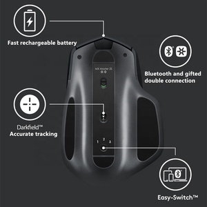 Đối với LOGITECH MX Thạc Sĩ 2S phong cách quang không dây chơi Game Văn phòng chuột 2.4GHz giao diện USB cross-máy tính điều khiển nhà văn phòng - Product Image 5