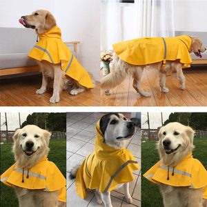 Ropa impermeable para mascotas impermeable, ligero, reflectante, para perros grandes - Product Image 2