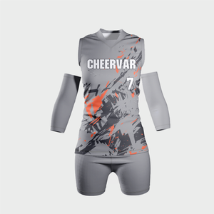 Canotta da Pallavolo Aderente con Scollo a V per Donna, Maglia da Pallavolo per Competizione - Product Image 5