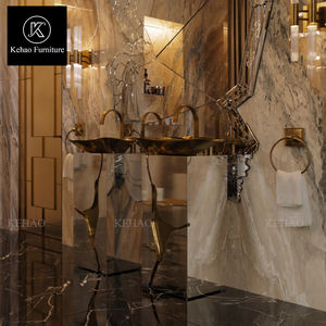 Designs d'intérieur luxueux, <span class=keywords><strong>lavabo</strong></span> autoportant unique <span class=keywords><strong>avec</strong></span> miroir, <span class=keywords><strong>lavabo</strong></span>, toilettes, meubles <span class=keywords><strong>de</strong></span> salle <span class=keywords><strong>de</strong></span> bain, <span class=keywords><strong>lavabo</strong></span> autoportant carré - Product Image 3