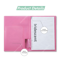 ColorFly 2027 Bleu, Agenda Quotidien et Hebdomadaire à Couverture Rigide Gaufrée, Format A4, Fermeture Magnétique, 100 Feuilles, pour Usage Professionnel/Étudiant