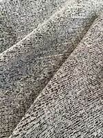 Tissu en velours jacquard bicolore 100% polyester pour canapé