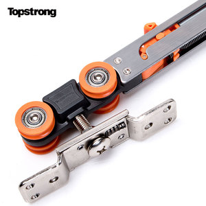 Phụ Kiện Nội Thất Bộ Đệm Đôi Một Xi Lanh Con Lăn Treo Cửa Trượt Bằng Gỗ - Product Image 2