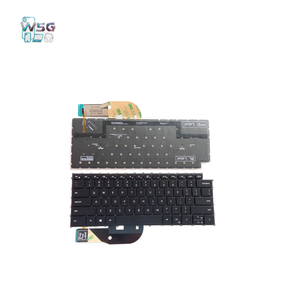 Clavier d'ordinateur portable rétroéclairé LED anti-ghosting pleine taille SZ-Wisbuild pour Precision 5550 5560 5750 5760 <span class=keywords><strong>XPS</strong></span> 9500 9510 <span class=keywords><strong>9700</strong></span> 9710 - Product Image 2