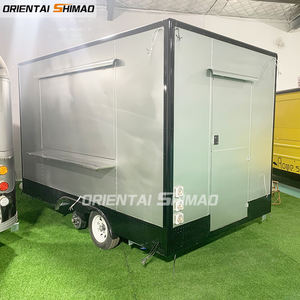 Camion alimentaire carré Oriental Shimao en Aluminium avec certificat DOT, chariot alimentaire solaire, kiosque alimentaire Mobile, remorque de restauration - Product Image 4