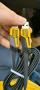 Kabel Data pengisi daya Cepat PD 65W, kabel pengisi daya Cepat USB Tipe C 4 in 1, kabel Data pengisian daya USB - Product Image 3