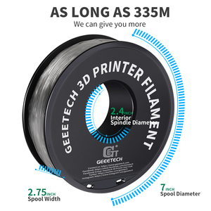 Filament d'imprimante 3D <span class=keywords><strong>TPU</strong></span> <span class=keywords><strong>GEEETECH</strong></span> US LA Warehouse 1,75 mm 1 kg/rouleau - Product Image 5