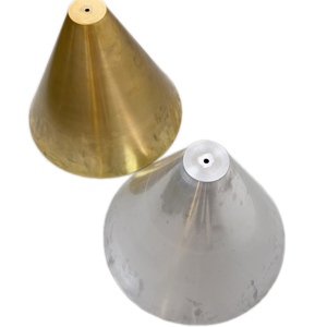 <strong>Custom</strong> Modern Design Metal Spinning Brass Light Fixture Indoor Aluminum Pendant <strong>Lampshade</strong> From Manufacturer Suppliers - Product Image 3