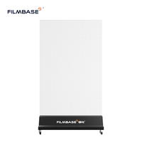 Affichage LED transparent en verre MG-6 1200x2000mm, signalétique numérique portable approuvée
