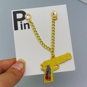 Youmigift Pin de esmalte suave para solapa, con reverso de tarjeta 3D, personalizado, para sombrero, de fabricante, al por mayor, con diseño Ghostbuster - Product Image 6