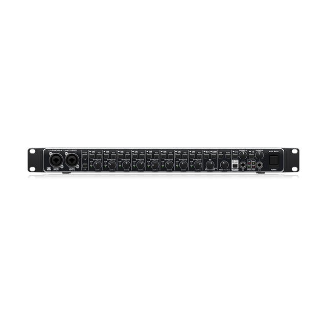 Behringer U-Phoria UMC1820 Sound Card 18-In/20-Out USB 2.0 Audio Interface With 8 Midas Mic Preamps Audio Sound Equipment