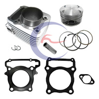 Kit de Cilindro Completo de Aluminio para Motor de Motocicleta HONDA 250cc TWISTER 250 TORNADO 250 73MM