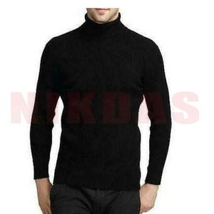 Pulls d'hiver slim fit à col rond pour hommes |   Pull en polaire léger et respirant, anti-plis, grande taille, avec logo personnalisé et impression 3D - Product Image 4