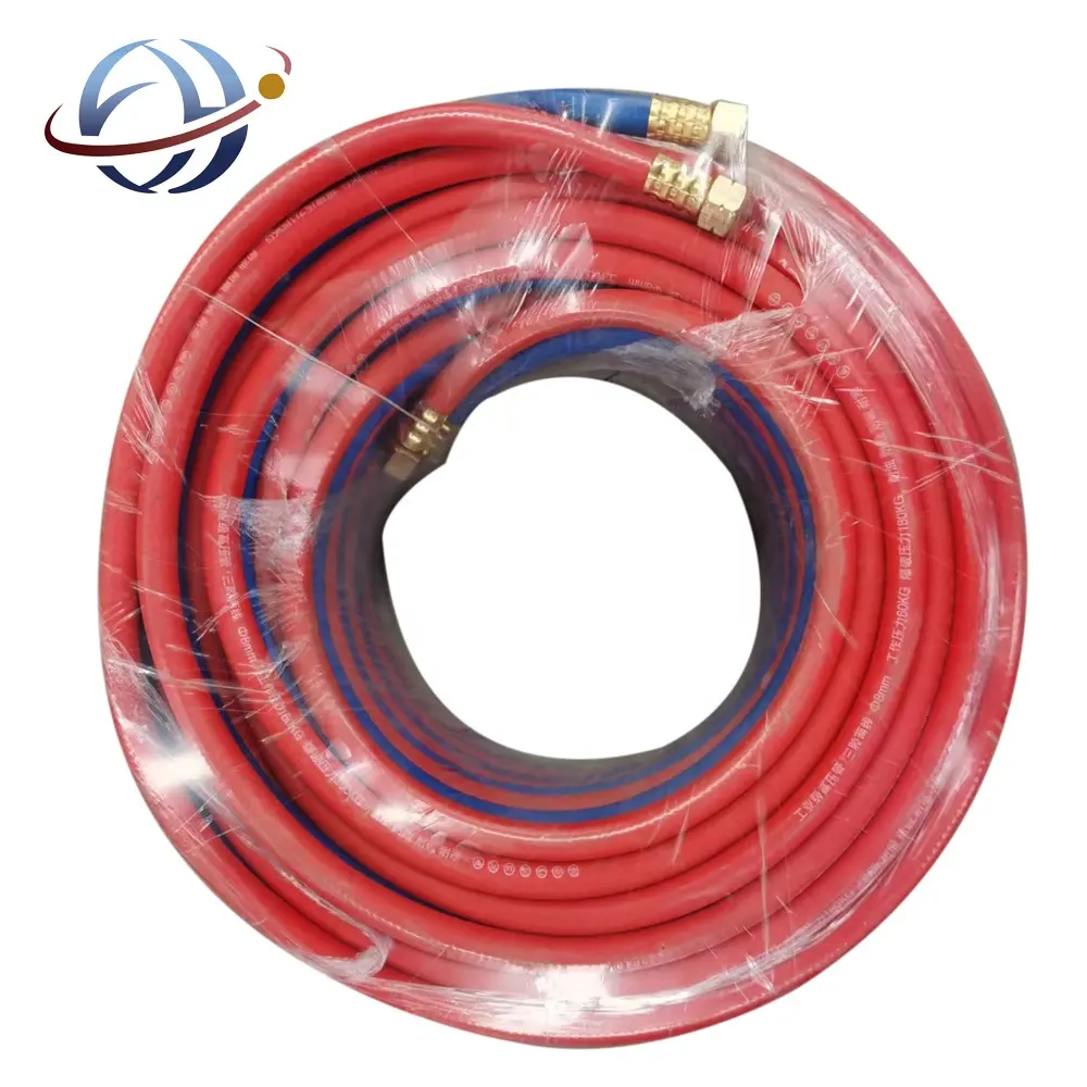 Tùy Chỉnh Áp Lực Cao Chịu Mài Mòn Lpg Hàn PVC Cao Su Khí Hose Ống Nhiên Liệu Tự Nhiên Dòng Ống Khí Linh Hoạt