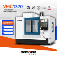 Centro de Mecanizado Vertical CNC de 3 Ejes VMC1370, Máquina de Corte y Fresado de Metal de Alta Precisión, Directo de Fábrica en China