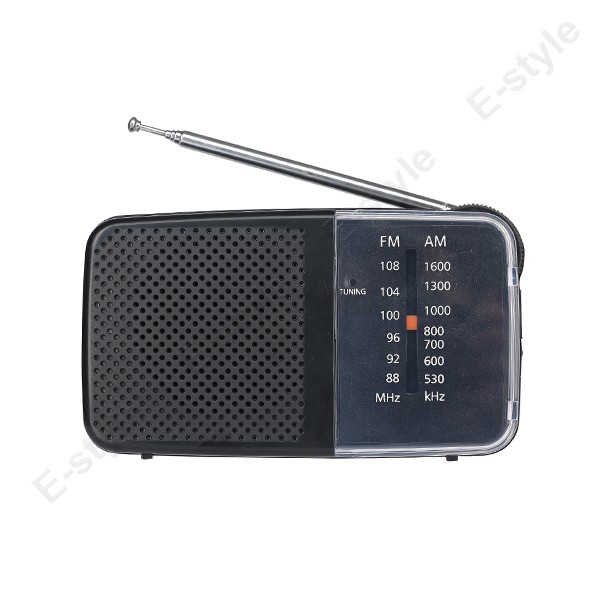 Универсальный мини радио портативный FM/AM мир приемник с металлической антенной