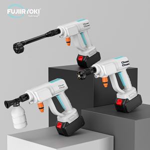 Idropulitrice Wireless <span class=keywords><strong>per</strong></span> Auto 30 Bar in ABS e Rame Bianco/Nero/Arancione - Product Image 4