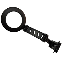 Support de téléphone magnétique Support de téléphone de voiture Support de microphone Cadre d'extension de guidon de vélo Support de lumière d'appoint en direct