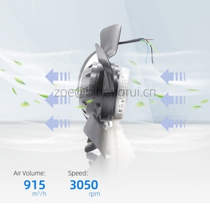 Ebmpapst A2D210-AA10-17 400V AC 130W 3250rpm 210mm bóng mang <span class=keywords><strong>Siemens</strong></span> 1ph713 loạt trục chính động cơ servo trục quạt làm mát - Product Image 3