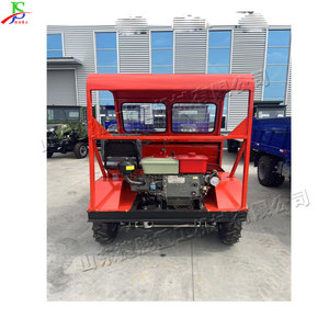 Camion à benne basculante hydraulique 15hp 25hp 28hp Camion à benne basculante agricole Mini remorque à benne articulée - Product Image 2