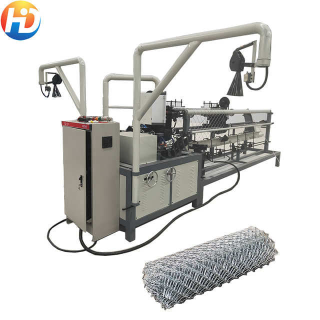 4m Width New Used Chain Link Fence Machine for Sale Speed: About 80-120 square Meter Per Hour