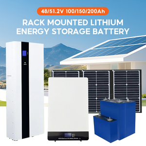 <b>48V</b> 100Ah Wall-Mounted Home Energy Storage <b>Battery</b> Customized 5-10 KWh LiFePO4 <b>Battery</b> Pack Wall-mounted <b>Battery</b> With BMS - Product Image 6