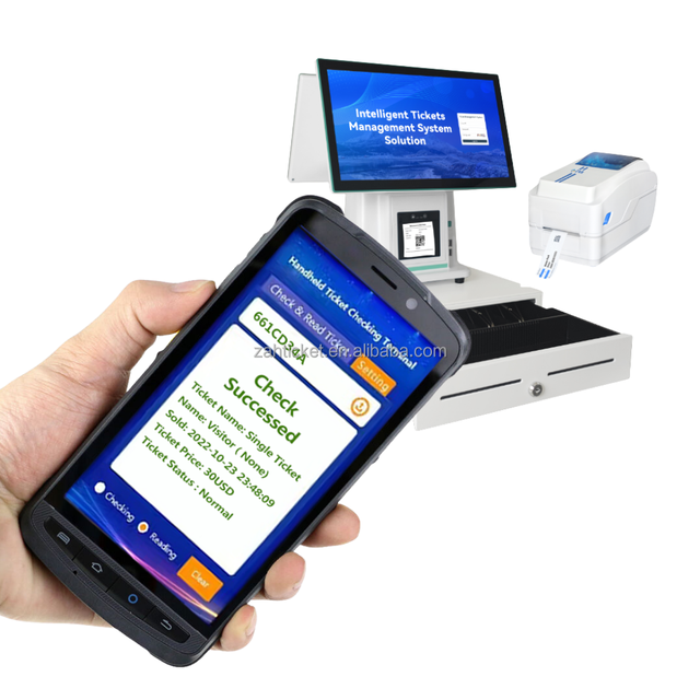 Concert Ticket Printing Solution IoT Software for Park and Event Ticket Control