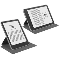 Pour Kindle Paperwhite 12e génération 2024 7 pouces, coque magnétique intelligente à séparation, support rotatif à 360° détachable