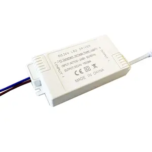 36W real wattage DC 24V 1500mA 1.5A power supply super thin housing led driver for makeup mirror headlight fan 03