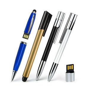Clé USB personnalisée avec logo, forme de stylo, 1 Go, 2 Go, 4 Go, 8 Go, 16 Go, 32 Go, 64 Go, 128 Go, clé USB cadeau, clé USB ABS - Product Image 2
