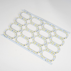 Samsung LED 5050 Excellent Fr4 Double-Sided Round LED PCBA Board PCB Lamp Panels for Aluminum Grow <b>Light</b> Applications - Product Image 3
