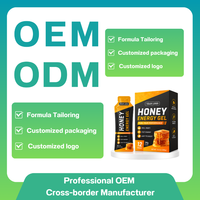 OEM/ODM Gel Energi Madu Madu Asli Energi Cepat Mudah Dicerna Suplemen Nutrisi Olahraga Label Pribadi
