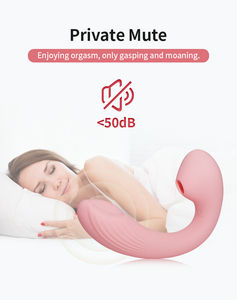 Sucking clitoris g-spot và núm vú Vibrator Wearable Vibrator với 7 tần số hút + 7 tốc độ thở hổn hển Đồ chơi tình dục cho phụ nữ - Product Image 3