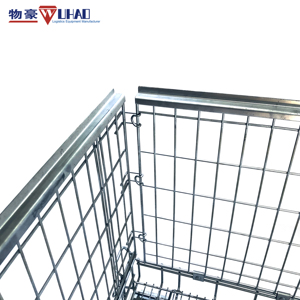 Nhiệm Vụ Nặng Nề <span class=keywords><strong>Euro</strong></span> Pallet Lồng Có Thể Gập Lại Dây <span class=keywords><strong>Container</strong></span> Nhẹ Thép <span class=keywords><strong>Euro</strong></span> Pallet Lồng OEM Nhà Cung Cấp Cho Vật Liệu Vật Nuôi - Product Image 5