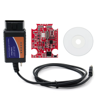 ELM 327 V1.5 PIC18F25K80 para FORScan ELM327 USB para Windows HS CAN/MS CAN Switch para Ford CH340 OBD2 herramienta de diagnóstico de coche escáner