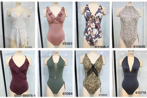 Maillot de bain une pièce à carreaux style rétro idyllique français pour femme, respirant et écologique, collection <span class=keywords><strong>Atlantic</strong></span> Beach OEM/ODM - Product Image 5