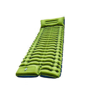 Colchón Inflable Portátil Impermeable, Colchoneta de Camping Ultraligera de TPU con Bomba de Pie Integrada - Product Image 1