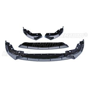 For BMW 3 Series G20 G21 LCI M Sport 2022-2024 Front Bumper Lip Spoiler <b>Splitter</b> Side Apron Body Kit Deflector Protector - Product Image 3