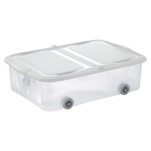 Underbed container (25Lt) with wheels STOCK <b>BOX</b> <b>White</b> 8035298A78 - Product Image 1