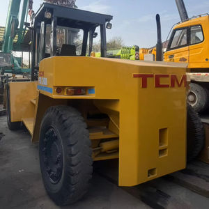 Chariot élévateur d'occasion Kalmar TCM pour manutention de conteneurs, diesel, 16 tonnes, 20 tonnes, 25 tonnes, chariot élévateur lourd pour port - Product Image 1