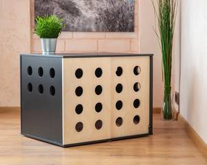 Casa de Madera Portátil Moderna y Lujosa al por Mayor, con Diseño Floral y Cierre de Botones a Presión - Product Image 1