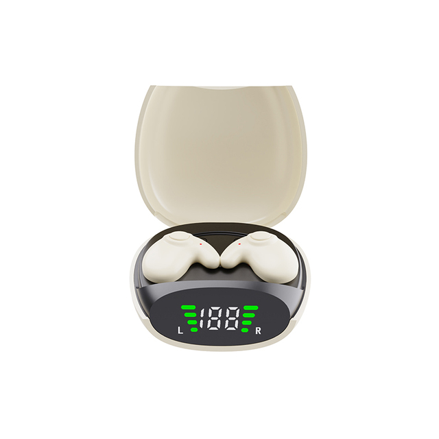 MD558-D Shell Tws Earbuds Intelligent Digital Display Wireless Earphones With HiFi Stereo Sound