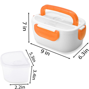 Self Heating Electric <b>Lunch</b> Box Food Warmer,Portable Heated Electric Lunchbox With Carry Bag - Product Image 2