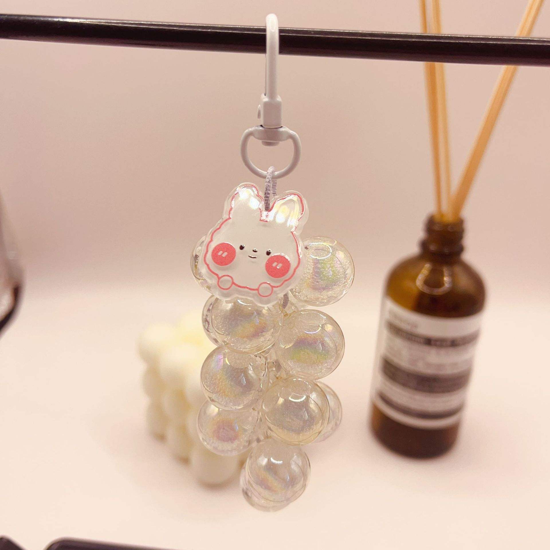 White Bubble Grape Pendant